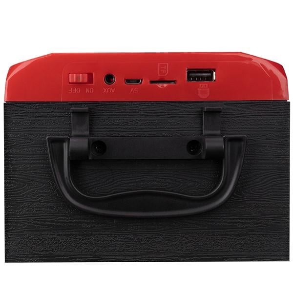Asonic AS-A33K Kırmızı 3W - DC 5V Bluetooth-Usb-Aux -TF Cardlı Speaker Hoparlör