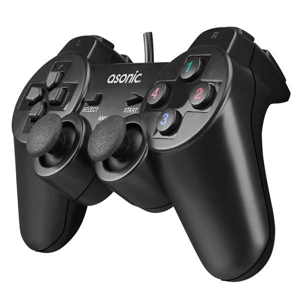 Asonic AS-A35 USB/PC/PS3 1.8M Kablolu Titreşimli Joystick