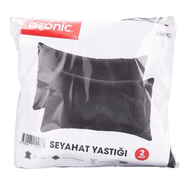 Asonic AS-SY01 2'li Araç Boyun Yastığı