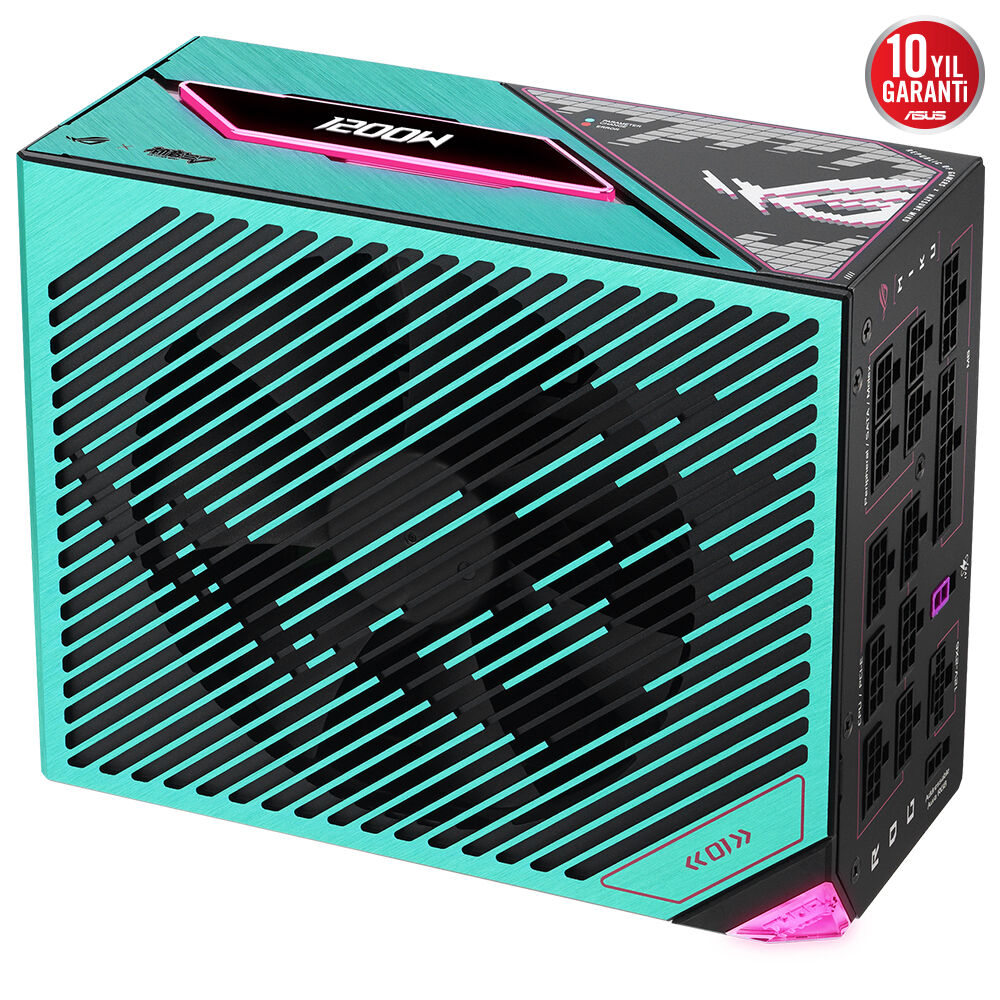 ASUS 1200W 80+ PLATINUM ROG THOR 1200P3 MIKU Tam Modüler Power Supply / 90YE00V6-B0NA00