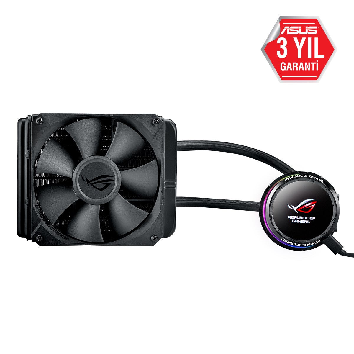 ASUS 120MM ROG RYUO 120 OLED RGB AM5-1851p Sıvı Soğutmalı İşlemci Fanı 90RC0010-M0UAY0