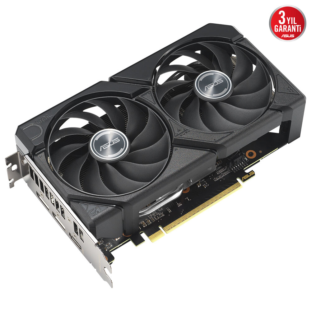 ASUS 16GB DUAL RX9060XT-16G GDDR6 128bit HDMI-DP PCIE 5.0
