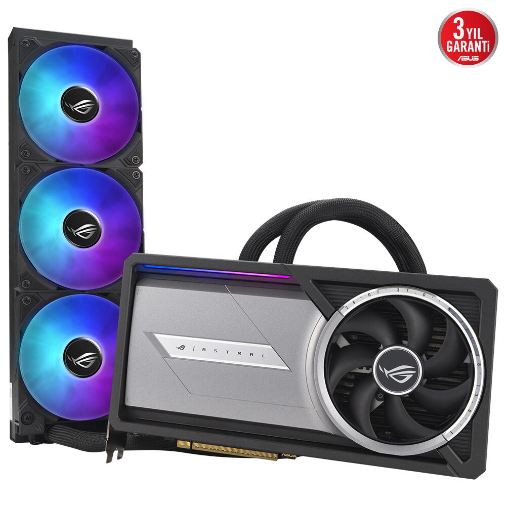 ASUS 32GB ROG ASTRAL LC RTX5090-O32G GAMING GDDR7 512bit HDMI-DP PCIE 5.0