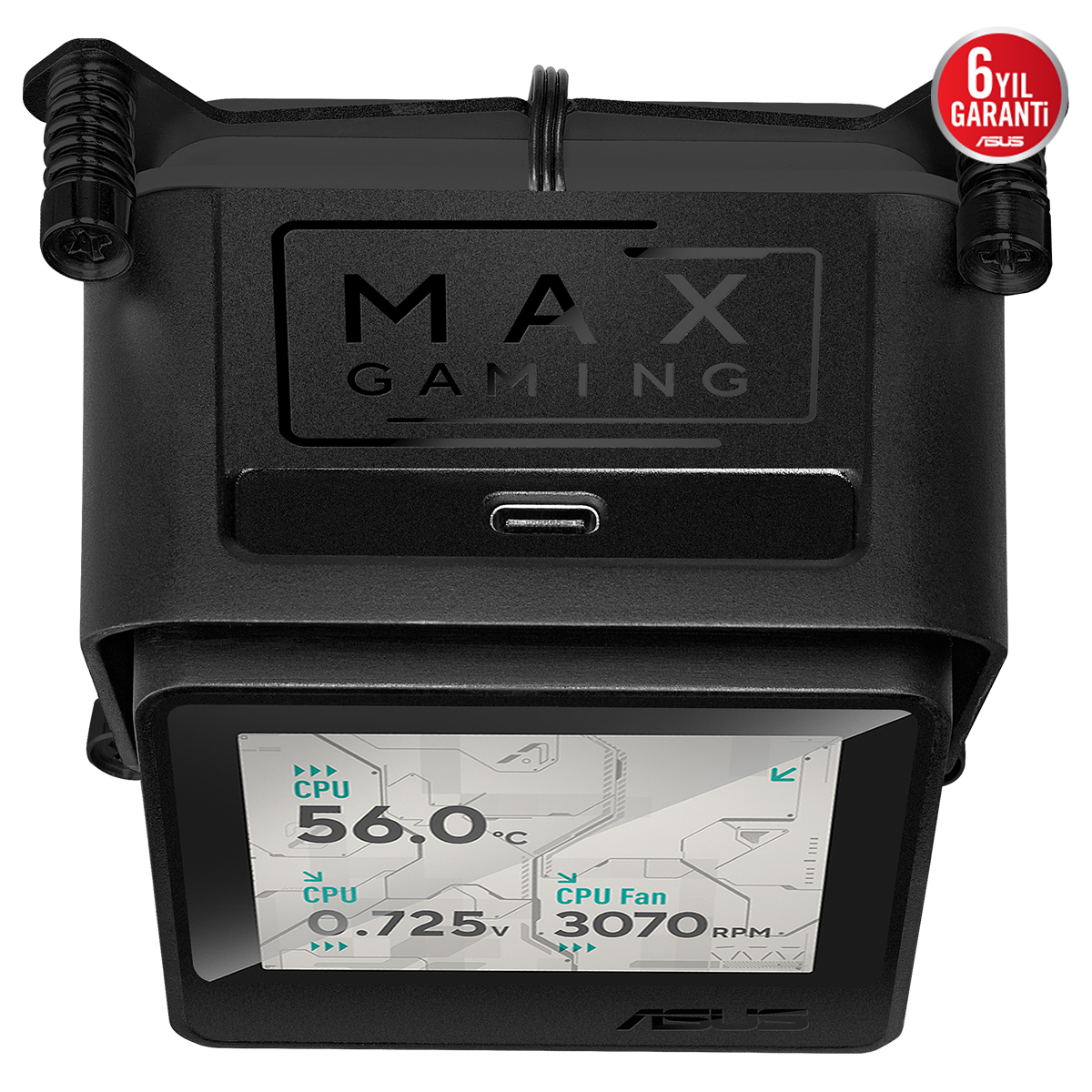 ASUS 360mm MAX GAMING LC 360 ARGB AM5-1851p Sıvı Soğutmalı İşlemci Fanı
