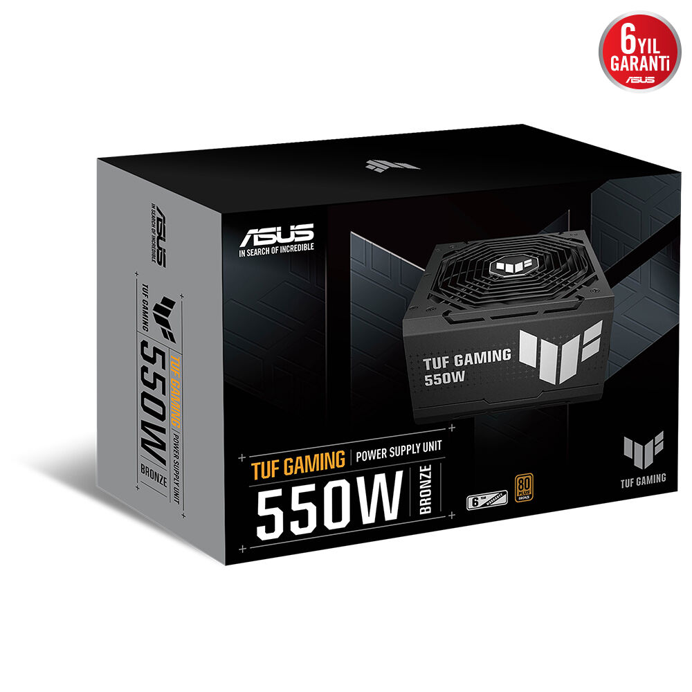 ASUS 550w 80+ Bronze Tuf Gaming 550B Power Supply