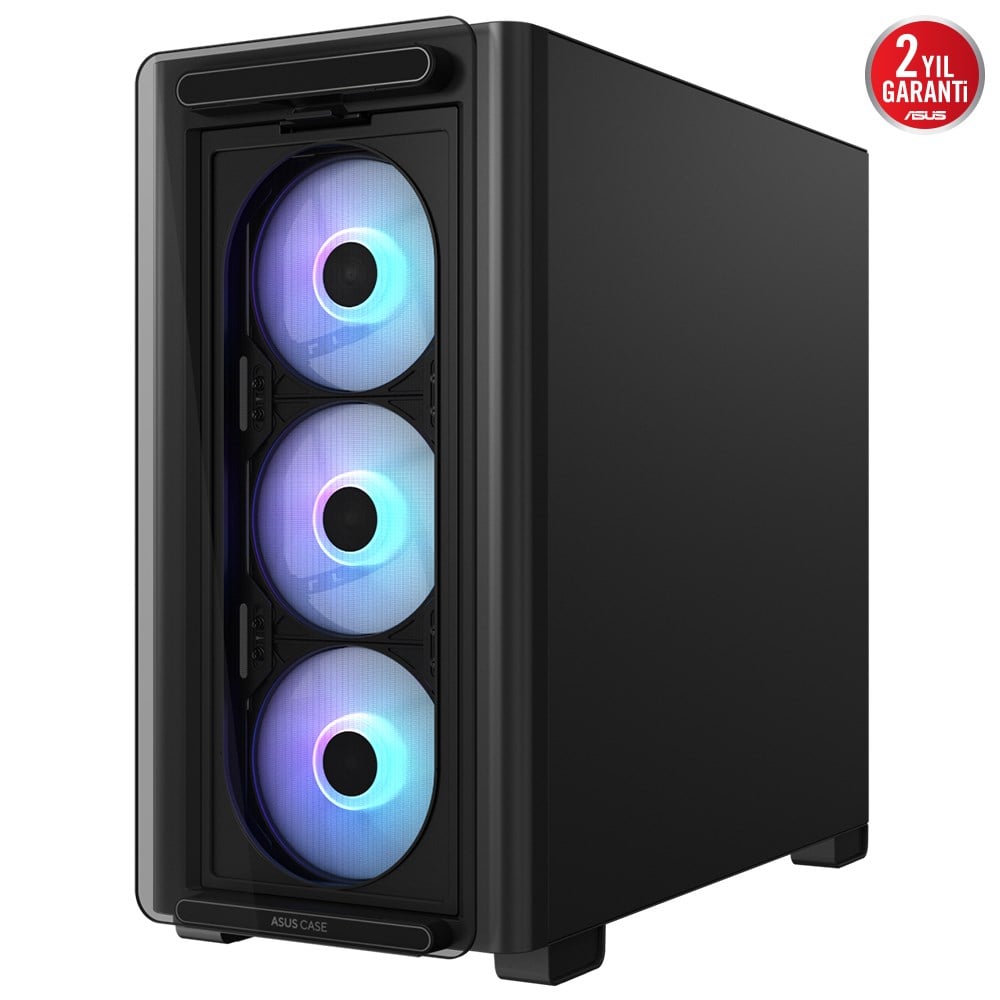 ASUS A23 PLUS TG ARGB Gaming Mid Tower PC Kasası /  90DC00K0-B19010