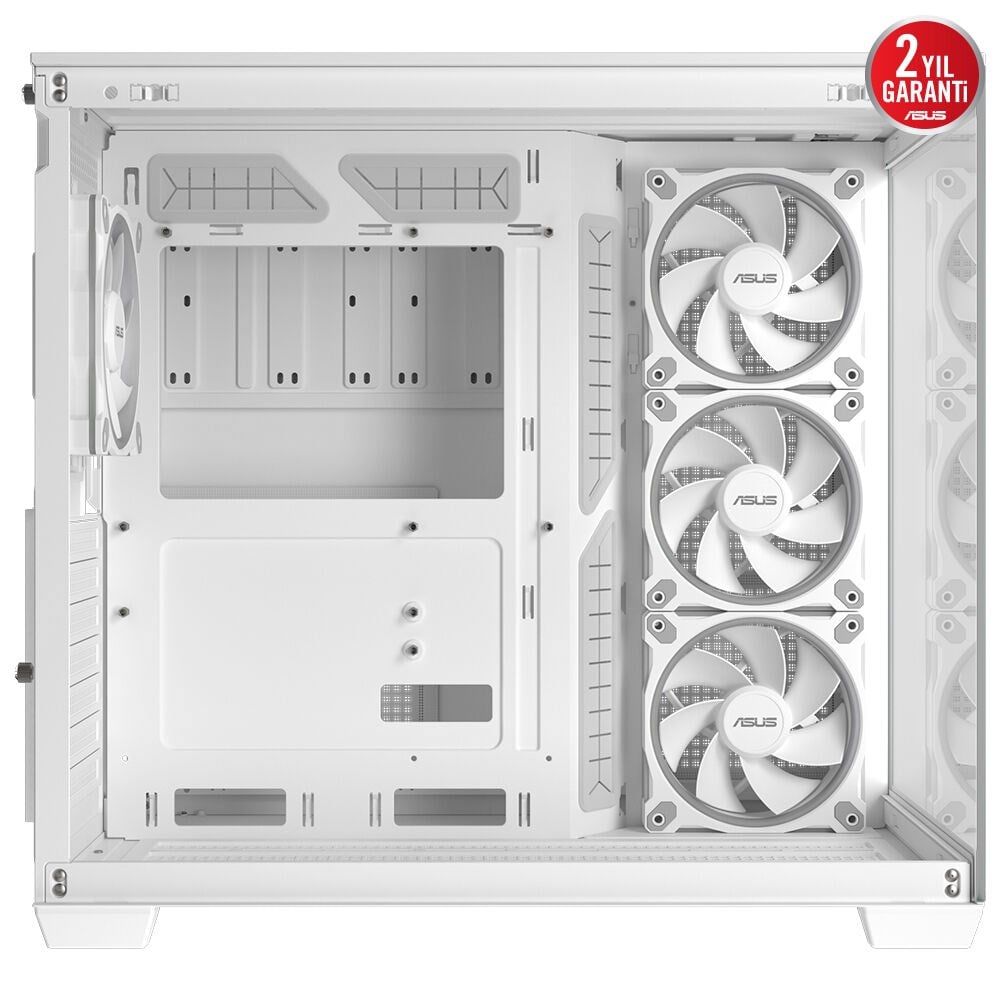 ASUS A32 PLUS TG ARGB Gaming Mid-Tower PC Kasası Beyaz / 90DC00S3-B19000