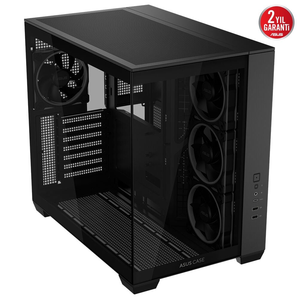 ASUS A32 PLUS TG ARGB Gaming Mid-Tower PC Kasası /  90DC00S0-B19000