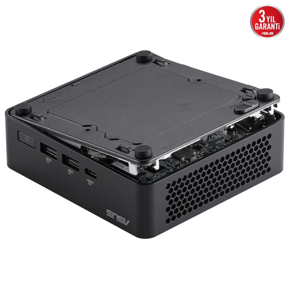 ASUS CORE 3 100U-RAM DİSK YOK-FDOS MINI PC  / NUC14 PRO SLIM KIT NUC14RVKI3 / 90AR0062-M00040