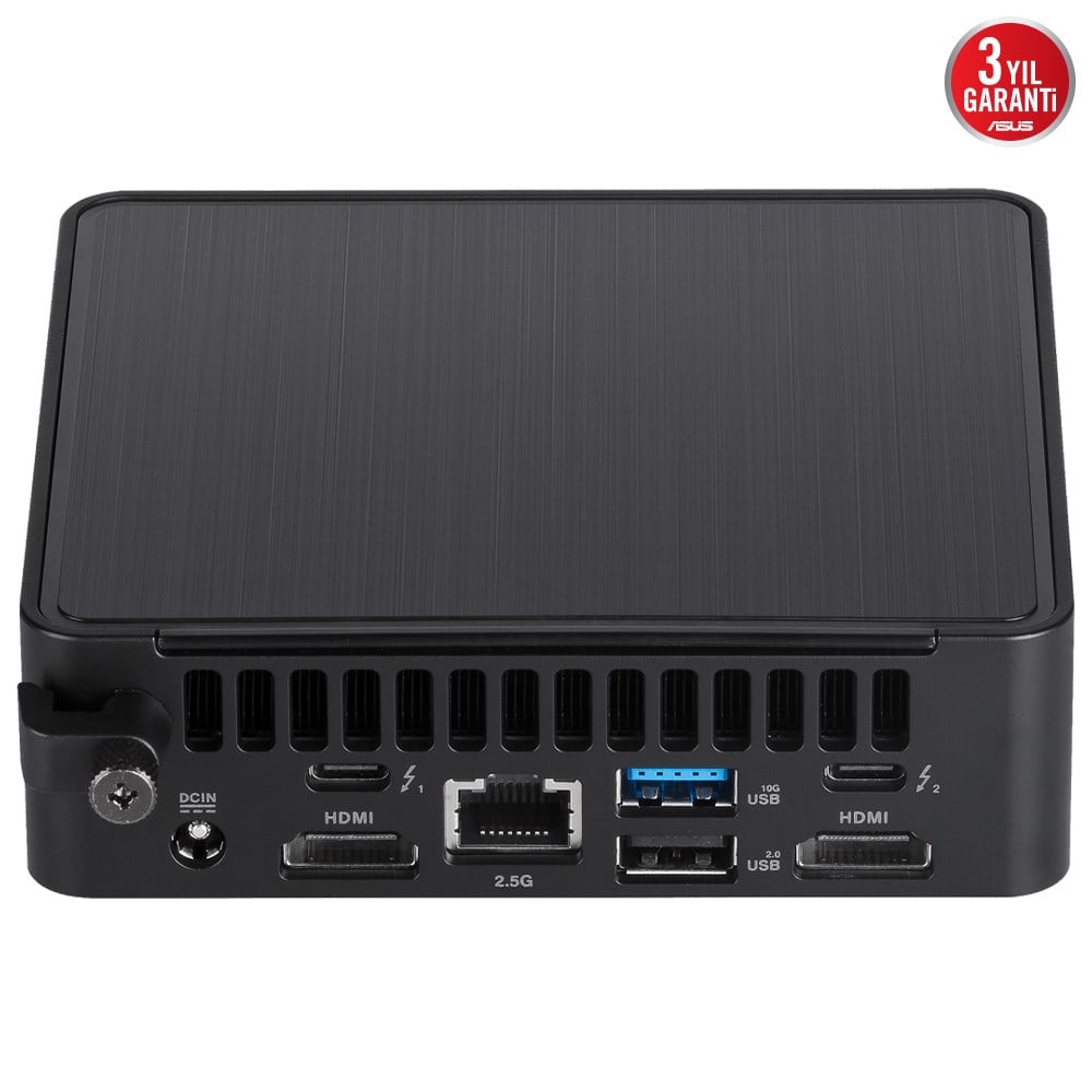 ASUS CORE 3 100U-RAM DİSK YOK-FDOS MINI PC  / NUC14 PRO SLIM KIT NUC14RVKI3 / 90AR0062-M00040