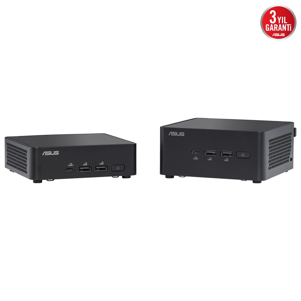 ASUS CORE 3 100U-RAM DİSK YOK-FDOS MINI PC  / NUC14 PRO SLIM KIT NUC14RVKI3 / 90AR0062-M00040