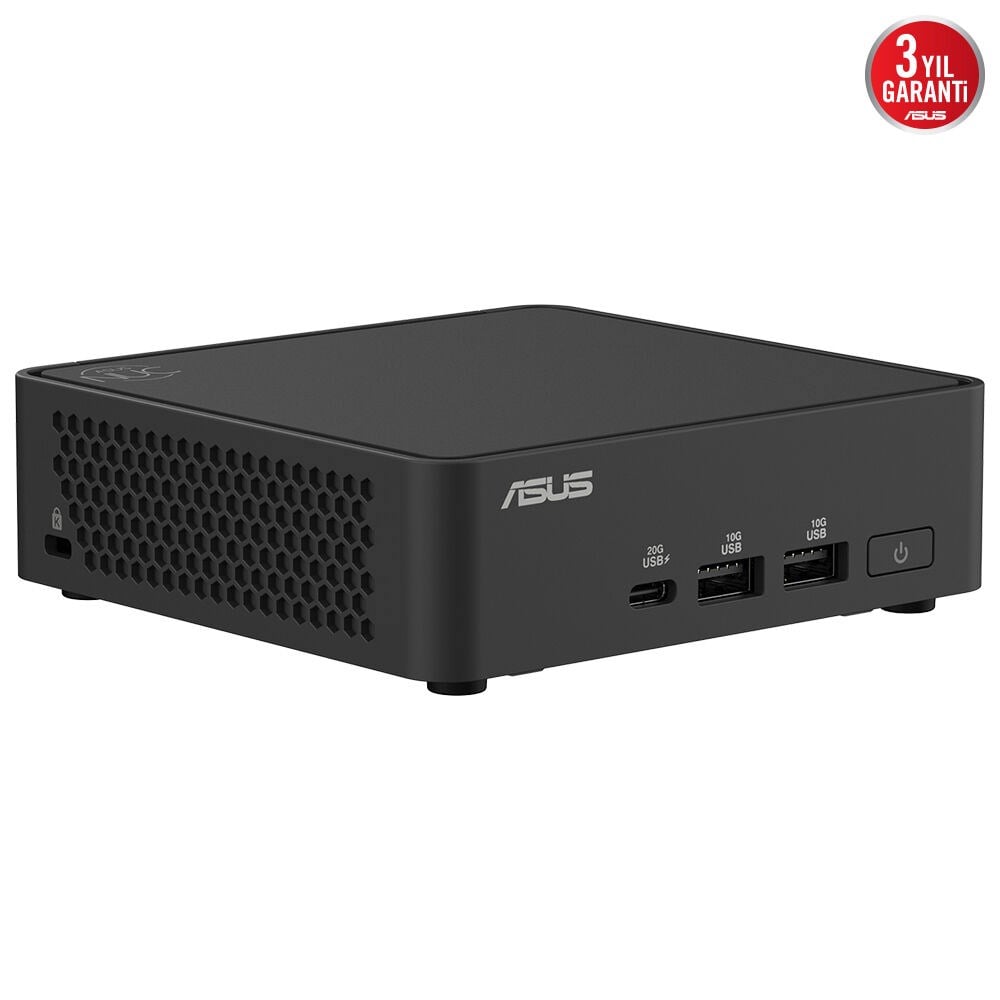 ASUS CORE 7 240H-RAM DİSK YOK-FDOS MINI PC / NUC15 PRO SLIM KITRNUC15CRKC700002 / 90AR00R2-M00070