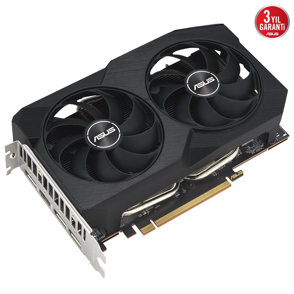 ASUS DUAL-RX7600-O8G-V2 8GB GDDR6 128BIT