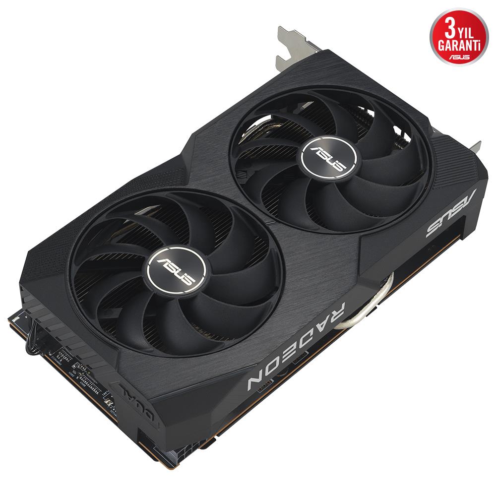 ASUS DUAL-RX7600-O8G-V2 8GB GDDR6 128BIT