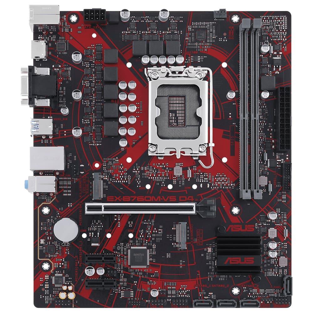 ASUS EX-B760M-V5 D4-CSM 5333MHz M.2 HDMI VGA mATX 1700pMb Teknoloji | Bilgisayar Elektronik Gaming Ekipmanlar | ASUS EX-B760M-V5 D4-CSM 5333MHz M.2 HDMI VGA mATX 1700pAsusAnakartAAAA43ASU0045