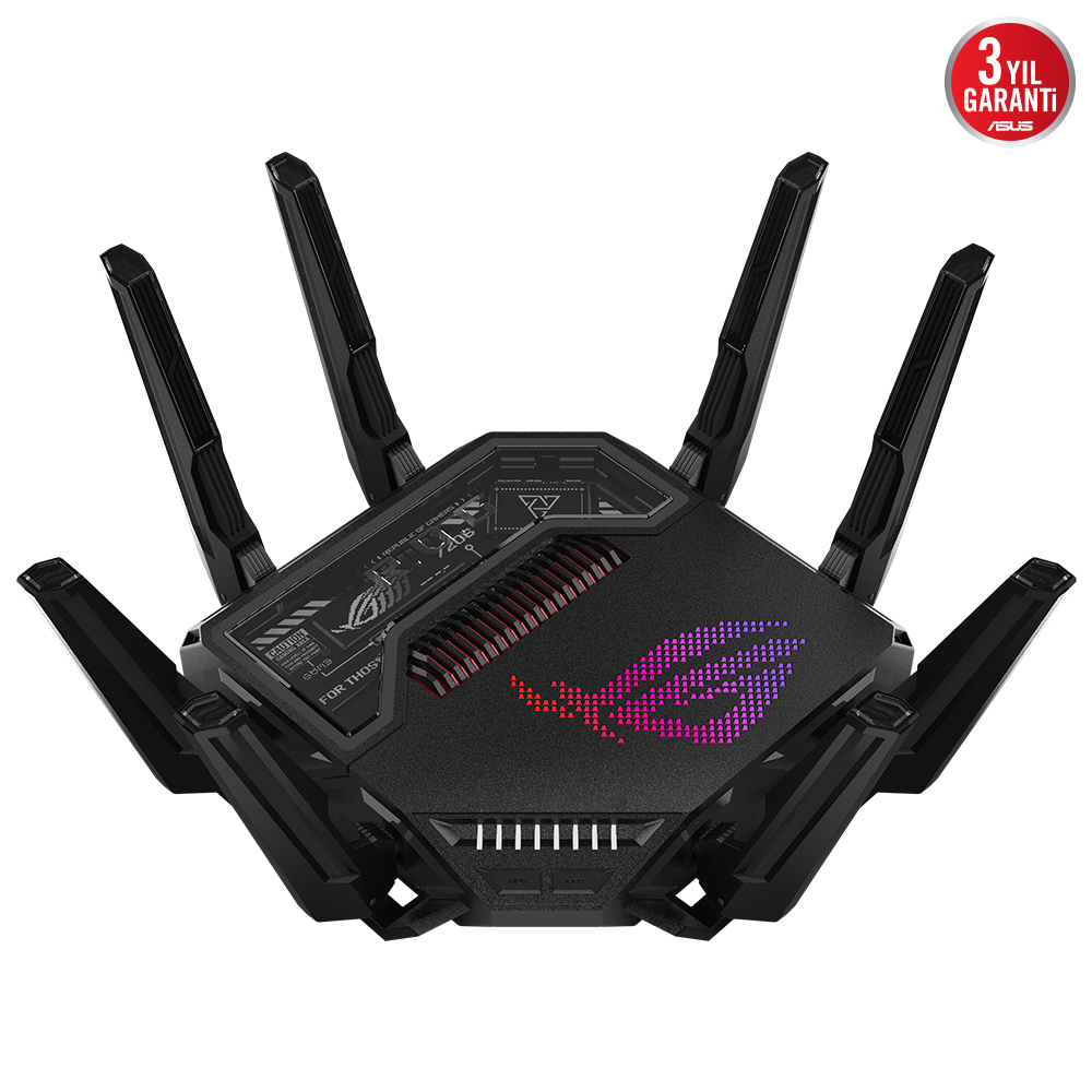 ASUS GT-BE98 WIFI7 BE25000 Üç Bant Gaming Router / 90IG08F0-MO9A0V