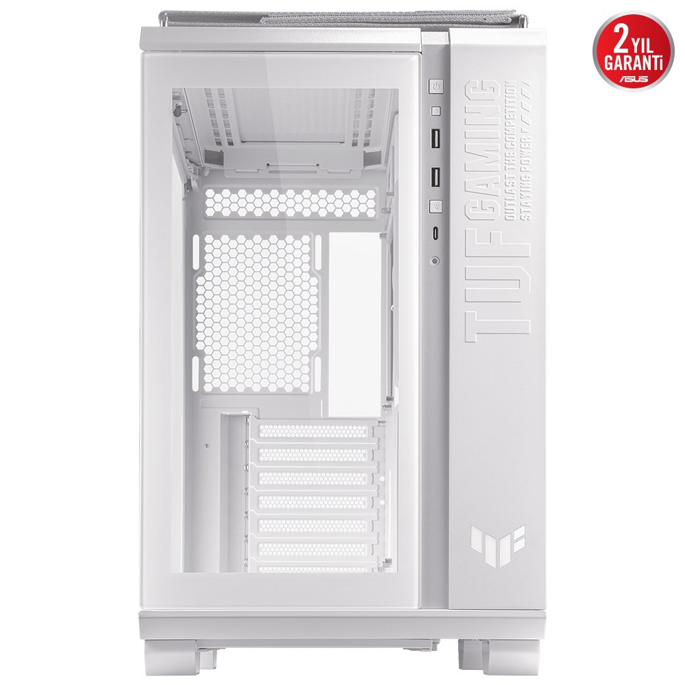 ASUS GT502 PLUS TUF GAMING TG WHITE Gaming Mid-Tower PC Kasası Beyaz /  90DC0093-B19000
