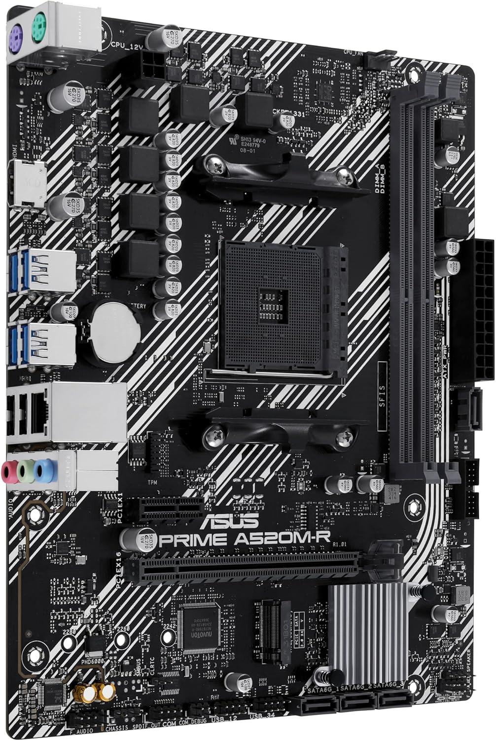 Asus Prime A520M-R AMD AM4 DDR4 Micro ATX AnakartAsusEkran KartıB07112