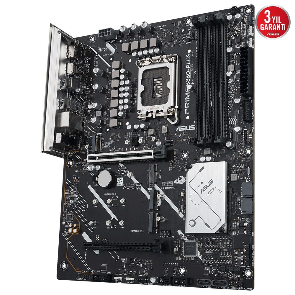ASUS PRIME B860-PLUS-CSM DDR5 HDMI-DP TYPEC PCIE 5.0 1851p ATX