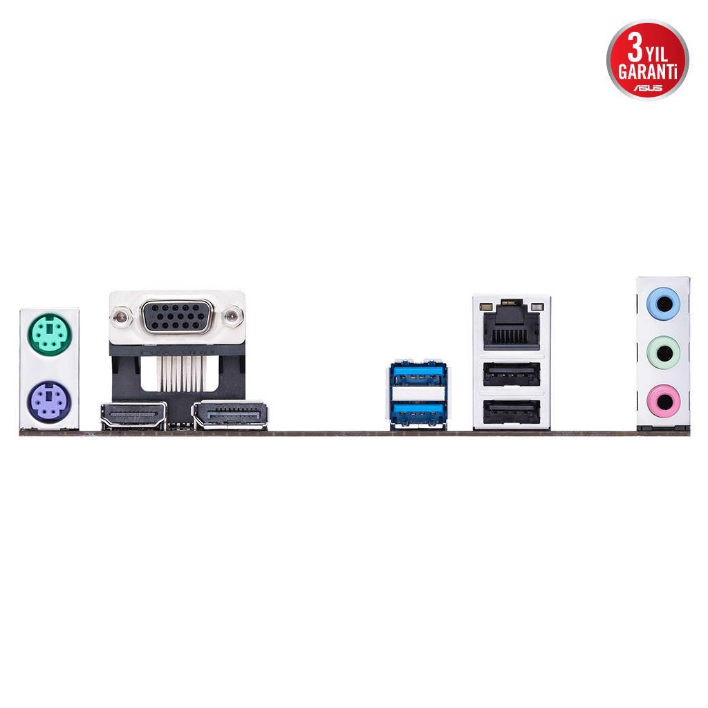 ASUS PRIME H610M-E D4-CSM, 2xDDR4, 2x M.2, D-SUB, HDMI, DP, 12-13.14.Nesil, LGA1700 Soket, Anakart