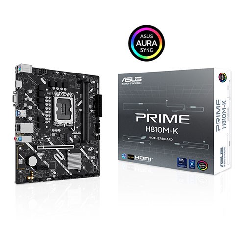 ASUS PRIME H810M-K DDR5 HDMI PCIE 4.0 1851p mATX