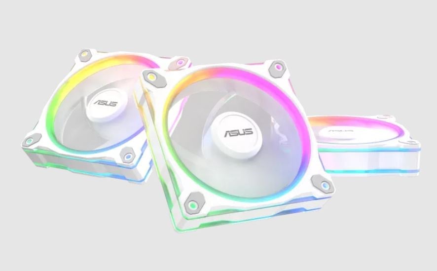 ASUS PRIME MR120 ARGB Beyaz Üçlü Kasa Fanı Seti (3'li set) / 90DA00I3-B09020