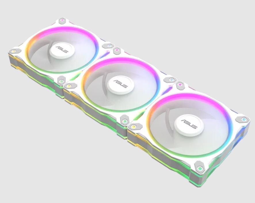 ASUS PRIME MR120 ARGB Beyaz Üçlü Kasa Fanı Seti (3'li set) / 90DA00I3-B09020