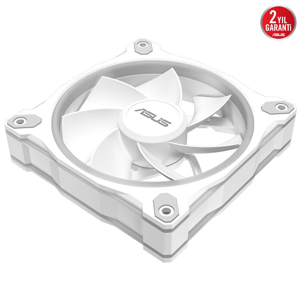ASUS Prime MR120 Reverse Blade ARGB 120mm Kasa ve Radyatör Fanı (Ters Kanat - Beyaz) / 90DA00L3-B09000