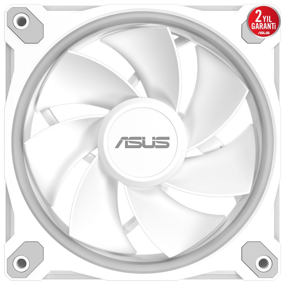 ASUS Prime MR120 Reverse Blade ARGB 120mm Kasa ve Radyatör Fanı (Ters Kanat - Beyaz) / 90DA00L3-B09000