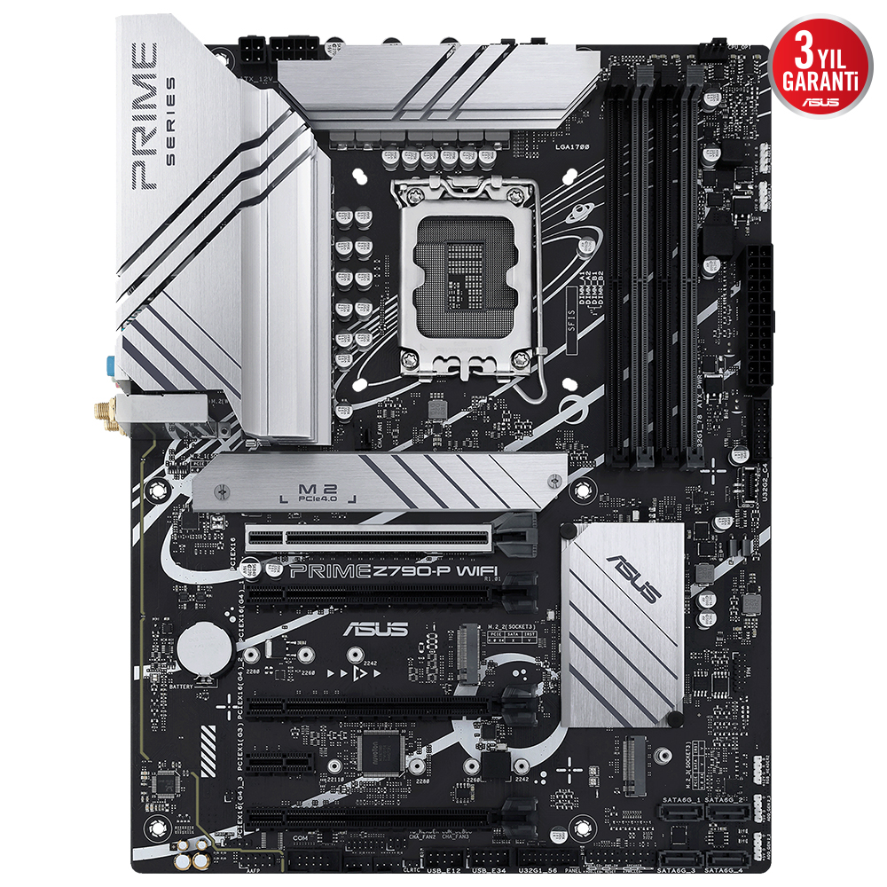 ASUS PRIME Z790-P WIFI7 DDR5 HDMI-DP TYPEC PCIE 5.0 1700p ATX