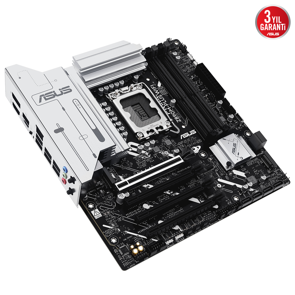 ASUS PRIME Z890M-PLUS WIFI6 DDR5 HDMI-DP TYPEC PCIE 5.0 1851p mATX