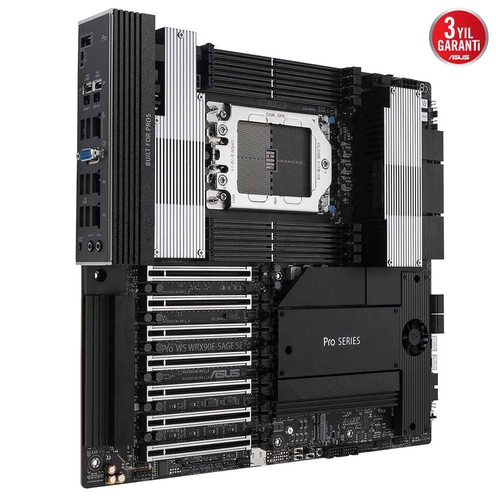 ASUS Pro WS WRX90E-SAGE SE DDR5 ECC UDIMM PCIE 5.0 sTR5 EEB