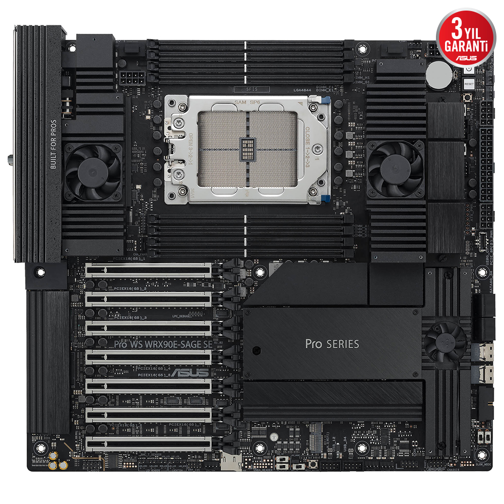 ASUS Pro WS WRX90E-SAGE SE DDR5 ECC UDIMM PCIE 5.0 sTR5 EEB