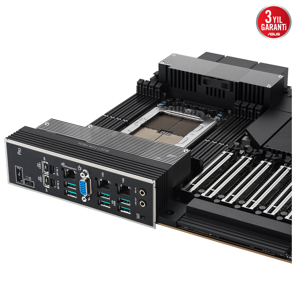 ASUS Pro WS WRX90E-SAGE SE DDR5 ECC UDIMM PCIE 5.0 sTR5 EEB