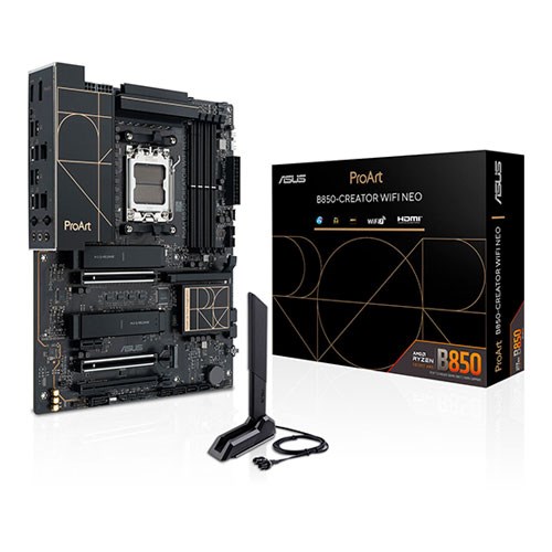 ASUS PROART B850-CREATOR WIFI NEO DDR5 HDMI-DP PCIE 5.0 AM5 ATX