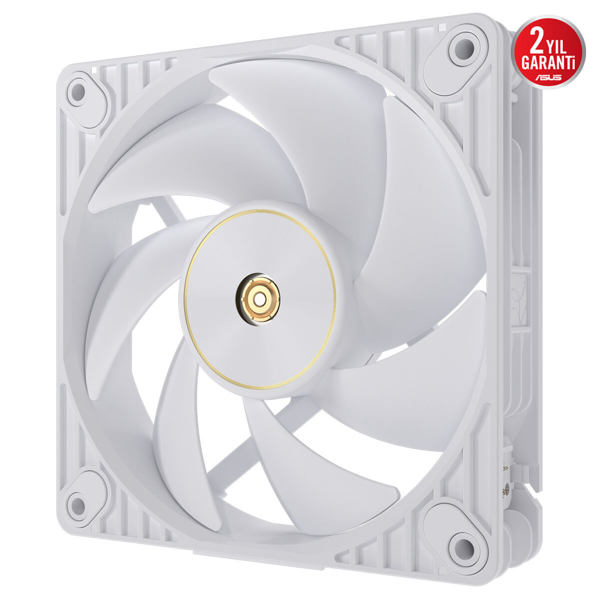 ASUS ProArt PF120 Beyaz 120mm PWM Kasa/Radyatör Fanı (3'lü Paket + Kontrolcü) / 90DA00M3-B09020