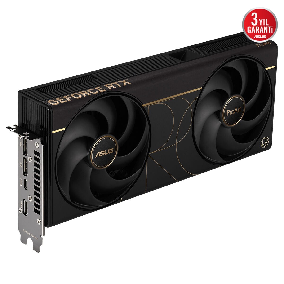 ASUS PROART-RTX5090-O32G RTX5090 32GB GDDR7 512Bit 2x DP 1x HDMI 1x USB-C