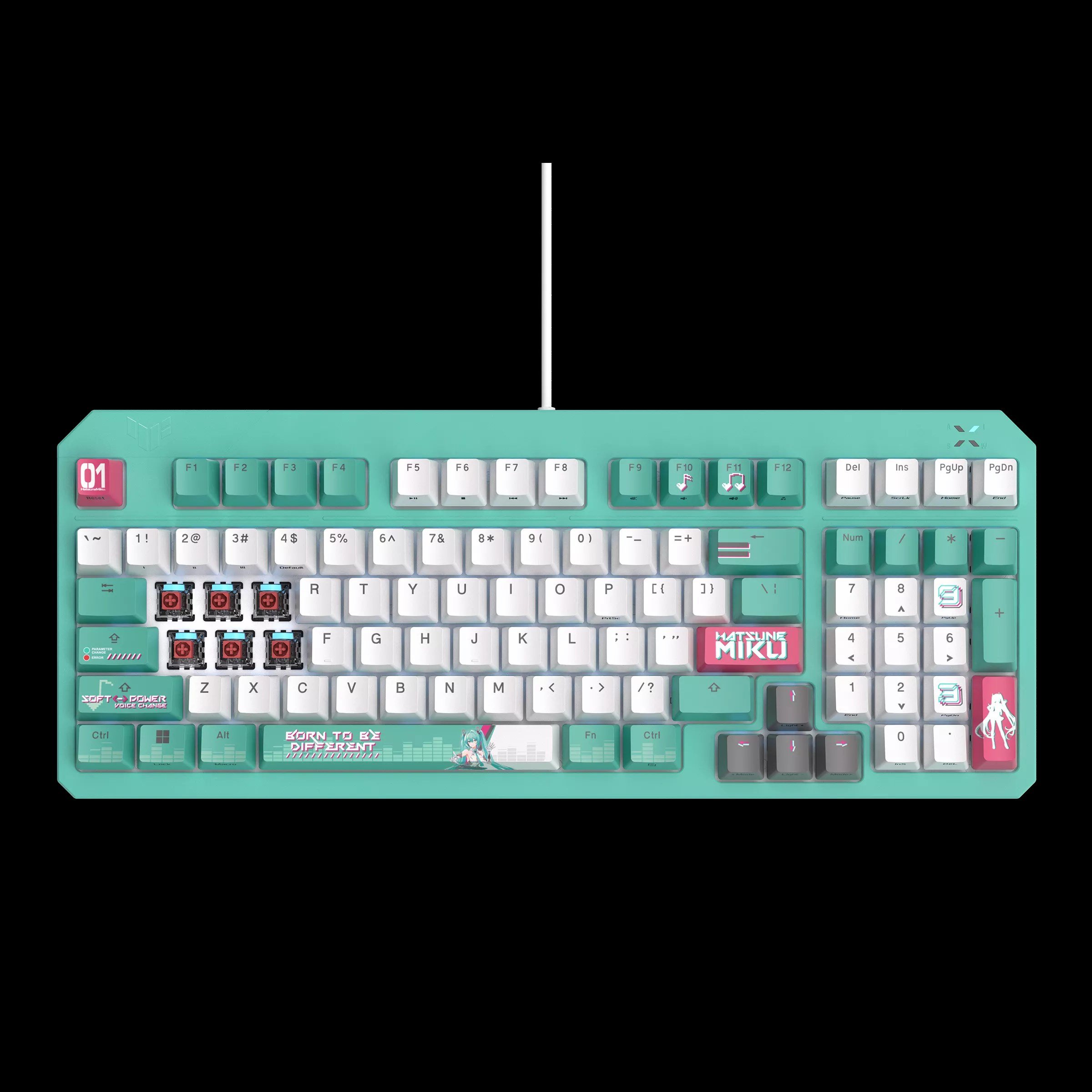ASUS RA09 TUF GAMING K3 GEN II MIKU/RD/TR/PBT
