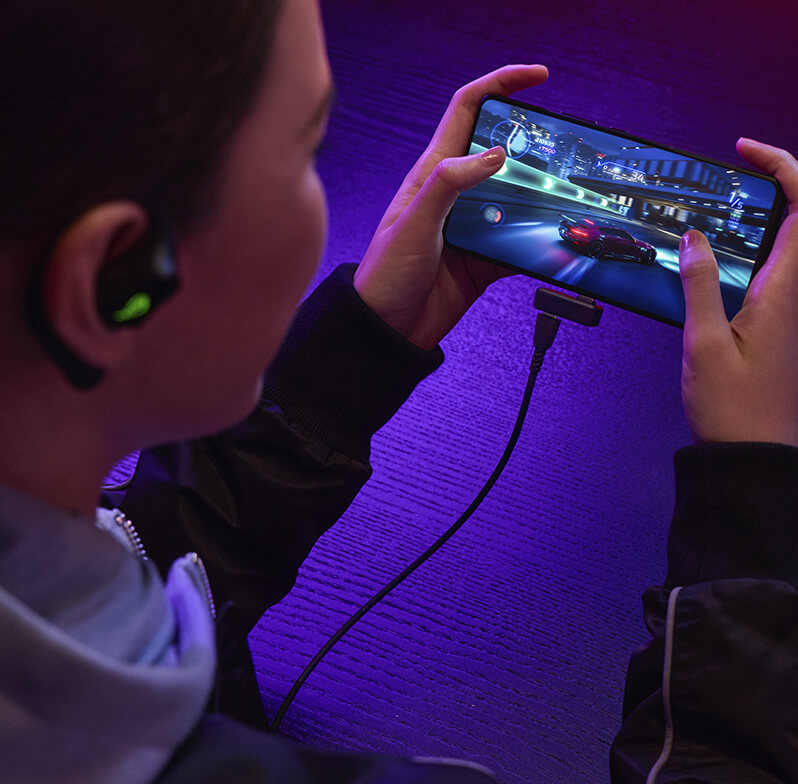ASUS ROG Cetra Open Wireless Bluetooth Kulak Arkası Oyuncu Kulaklığı (O701) / 90YH0450-BTUA00