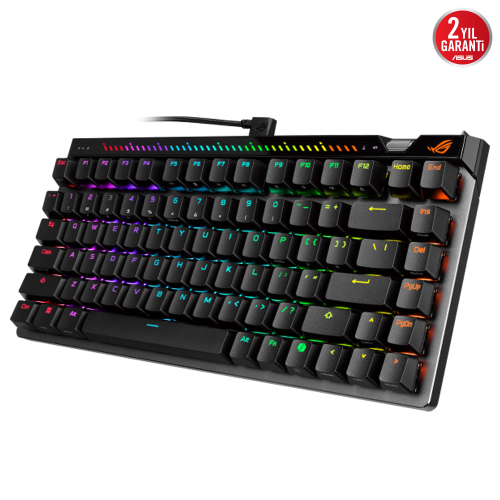 ASUS ROG Falchion Ace 75HE Manyetik Switch RGB Kablolu Mekanik Oyuncu Klavyesi (M705) / 90MP047H-BKYA00