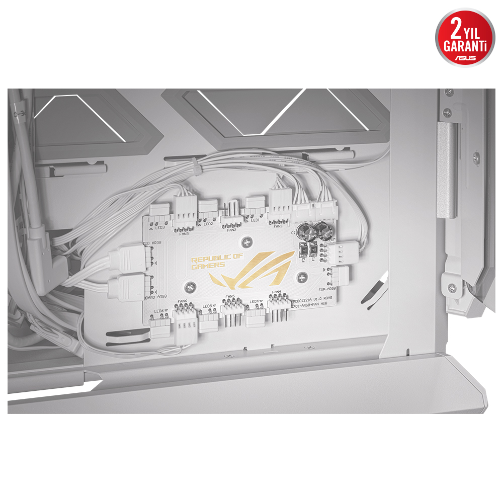 ASUS ROG HYPERION White GR701 Gaming E-ATX PC Kasası Beyaz