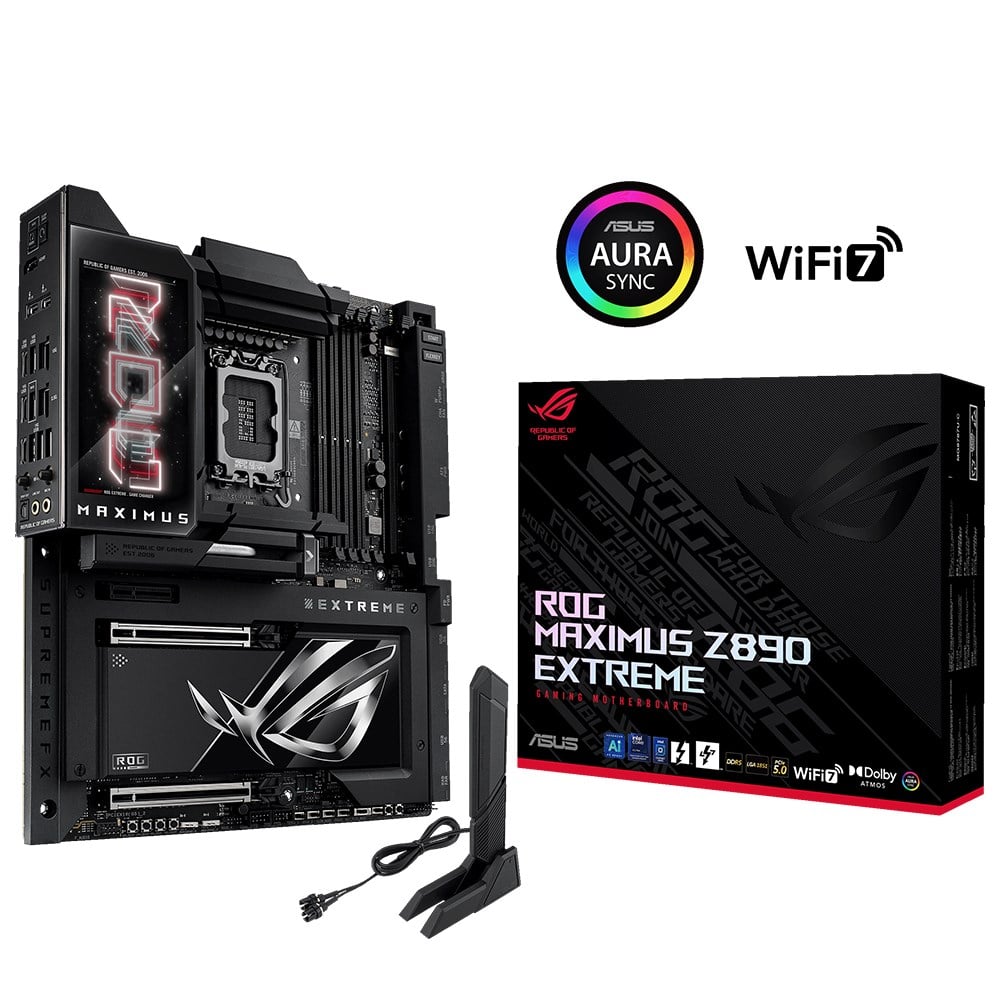 ASUS ROG MAXIMUS Z890 EXTREME WIFI7 DDR5 HDMI-THUNDERBOLT5 TYPEC PCIE 5.0 1851p ATX / 90MB1IA0-M0EAY0