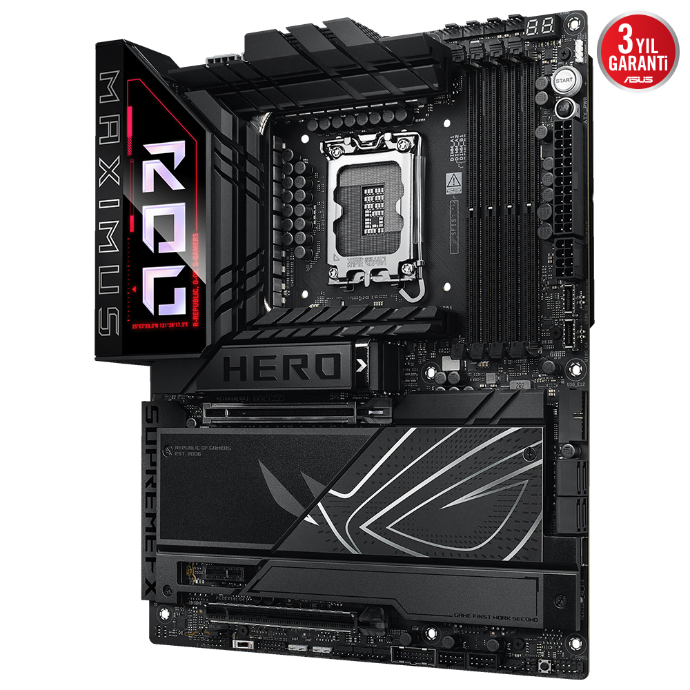 ASUS ROG MAXIMUS Z890 HERO DDR5 HDMI-DP TYPEC PCIE 5.0 1851p ATX