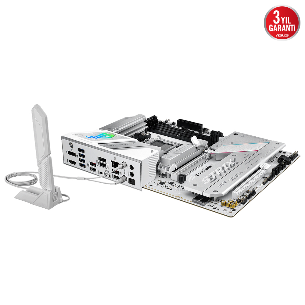 ASUS ROG STRIX B850-A GAMING WIFI7 DDR5 HDMI-DP PCIE 5.0 AM5 ATX BEYAZ