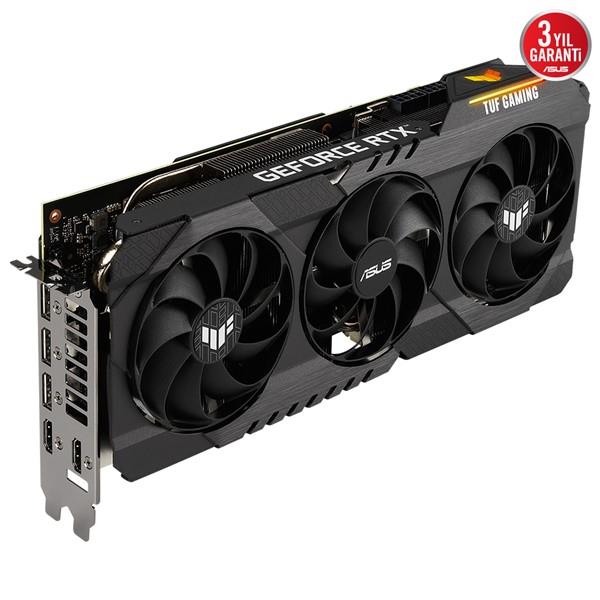 ASUS RTX3060TI 8GB TUF RTX3060TI-O8GD6X GDDR6X 256 Bit HDMI DP PCIe 16X v4.0