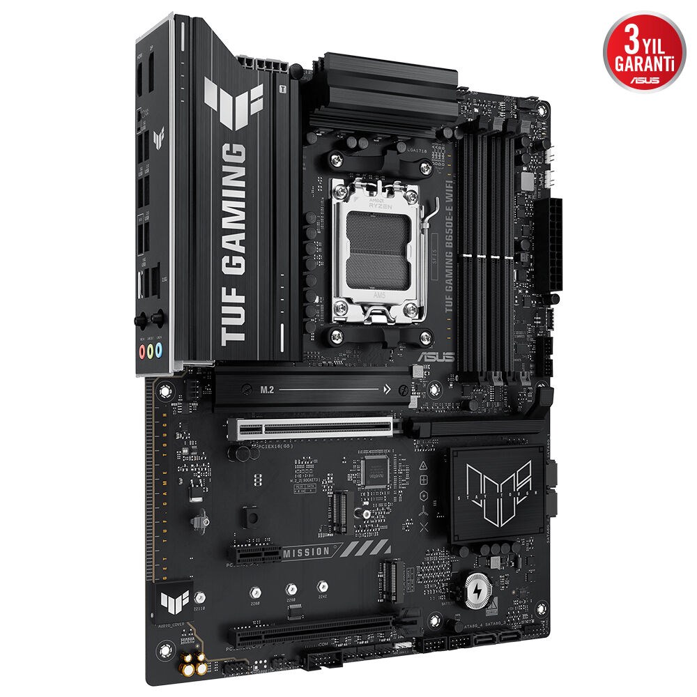 ASUS TUF GAMING B650-E WIFI 4xDDR5 DP/HDMI 3xM.2 AM5 ANAKART
