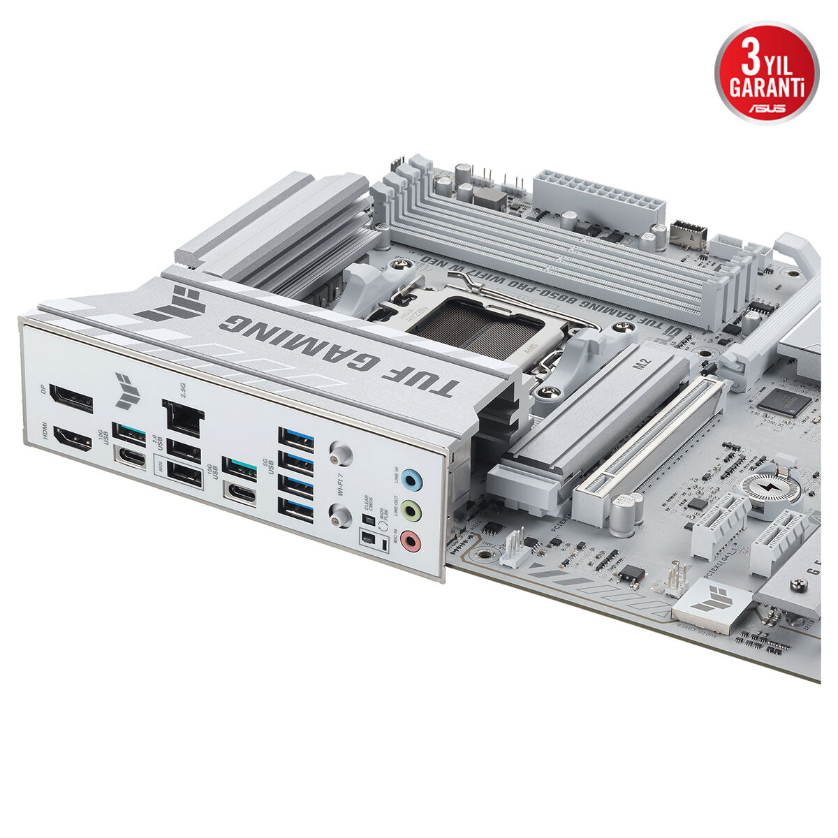 ASUS TUF GAMING B850-PRO WIFI7 W NEO DDR5 HDMI-DP PCIE 5.0 AM5 ATX
