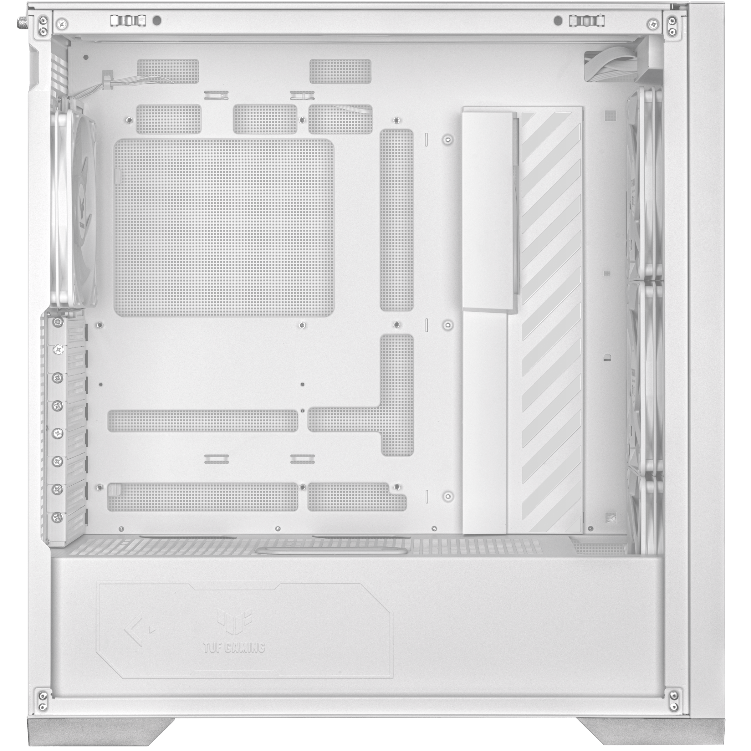 ASUS TUF GAMING GT302 TG ARGB Gaming Mid-Tower PC Kasası Beyaz / 90DC00I3-B19000
