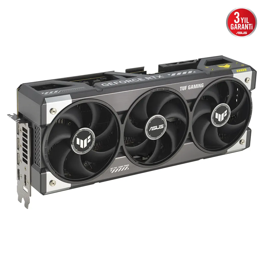 ASUS TUF-RTX5080-O16G-GAMING, 16Gb, 256Bit, GDDR7, 2xHDMI, 3xDP GAMING Ekran Kartı