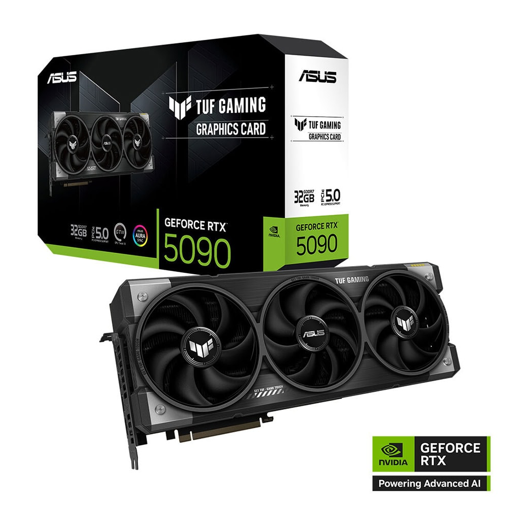 ASUS TUF-RTX5090-32G-GAMING, 32Gb, 512Bit, GDDR7, 2xHDMI, 3xDP GAMING Ekran Kartı